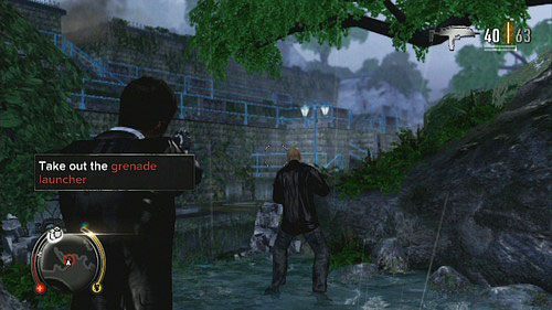 Musisz wtedy obejść go od tyłu ścieżka z prawej i zabrać potężną broń - The Funeral | Opis przejścia Sleeping Dogs - Sleeping Dogs - poradnik do gry