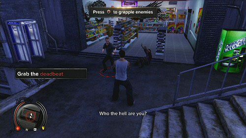 Idź do pobliskiego sklepu i pobij dwóch jego dłużników - Popstar Lead 1 | Zadania policyjne w Sleeping Dogs - Sleeping Dogs - poradnik do gry