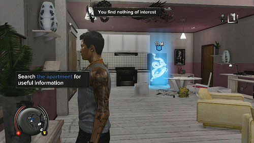 Na początku sprawdź telefon w apartamencie, a następnie zrób zdjęcie notatki wiszącej na lodówce - Kidnapper Lead 1 | Zadania policyjne w Sleeping Dogs - Sleeping Dogs - poradnik do gry