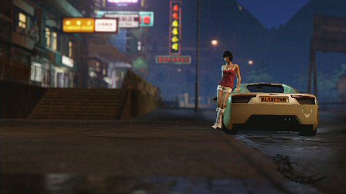 Po rozmowie z Sandrą znajdziesz się za kierownicą jej sportowego auta - Randki - Sleeping Dogs - poradnik do gry