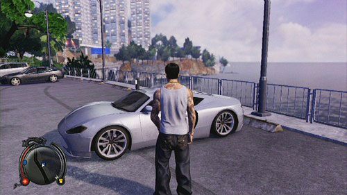 Jak odpisze, ukradnij stojące niedaleko auta i pojedź na miejsce spotkania - Hotshot Lead 4 | Opis przejścia Sleeping Dogs - Sleeping Dogs - poradnik do gry