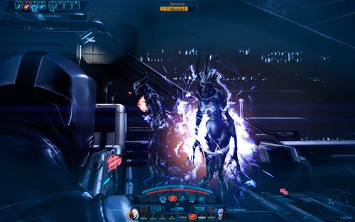 Przechodząc dalej zabij dwa zombiaki i przygotuj się na ciężką walkę z grasantami i pustoszycielami - Mahavid | Opis przejścia Mass Effect 3 Leviathan - Mass Effect 3: Leviathan - poradnik do gry