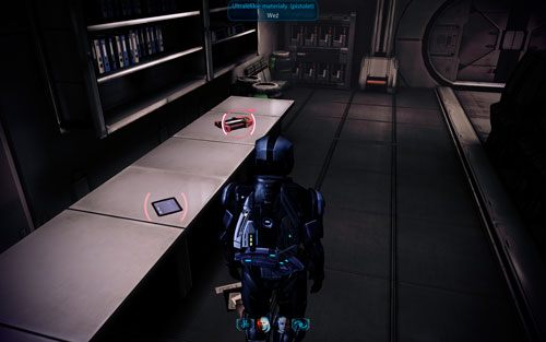 Szybka lufa II (pistolet maszynowy) - w zaszyfrowanym schowku przy pomieszczeniu z tajną naradą - Mahavid | Opis przejścia Mass Effect 3 Leviathan - Mass Effect 3: Leviathan - poradnik do gry