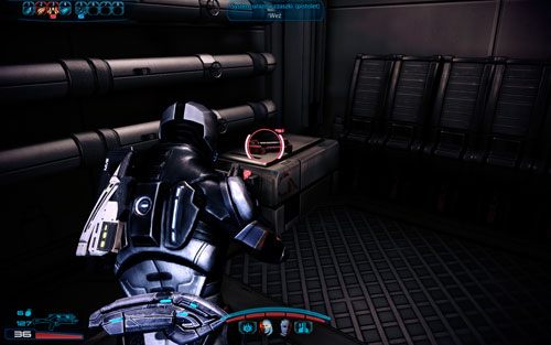 Czarna gwiazda żniwiarzy - w kącie lokacji z odnawiającymi się wrogami, niedaleko drugiego z uszkodzonych generatorów - Mahavid | Opis przejścia Mass Effect 3 Leviathan - Mass Effect 3: Leviathan - poradnik do gry