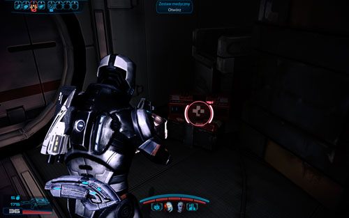 Zestaw medyczny II [100 PD] - w stacji medycznej przy zaciemnionych pomieszczeniach - Mahavid | Opis przejścia Mass Effect 3 Leviathan - Mass Effect 3: Leviathan - poradnik do gry