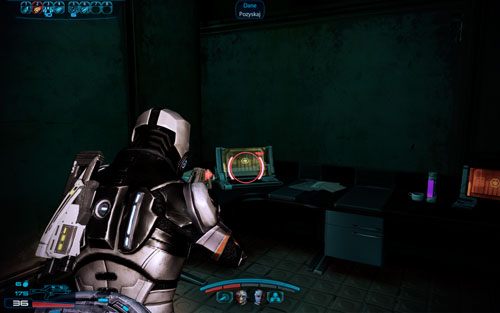 Uszkodzone urządzenia [2500 kredytów] - przy naściennych malowidłach, pomiędzy budynkami, w drodze do zepsutej windy - Namakli | Opis przejścia Mass Effect 3 Leviathan - Mass Effect 3: Leviathan - poradnik do gry