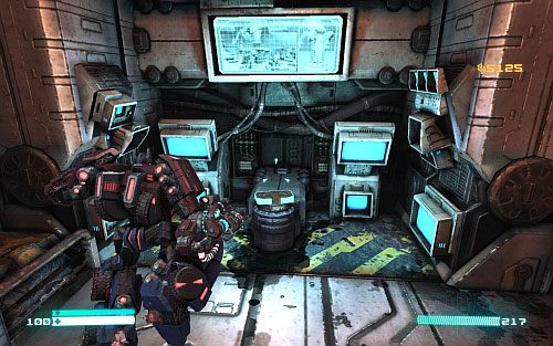 Wróć na niedawne pole bitwy i przejdź przez duże wrota - Rozdział 2 - Defend the Ark | Opis przejścia | Transformers Upadek Cybertronu - Transformers: Upadek Cybertronu - poradnik do gry