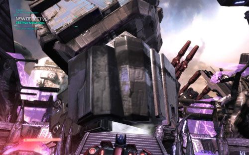 Po walce cały czas podążaj za znacznikiem - Rozdział 3 - Metroplex Heeds the Call | Opis przejścia - Transformers: Upadek Cybertronu - poradnik do gry
