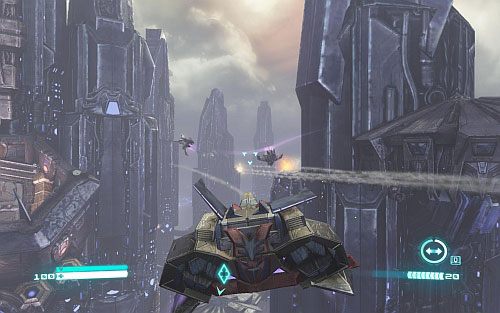 Udaj się do ostatniego z zaznaczonych posterunków i po zabiciu robotów podłóż ostatni ładunek wybuchowy - Rozdział 11 - Starscreams Betrayal | Opis przejścia - Transformers: Upadek Cybertronu - poradnik do gry