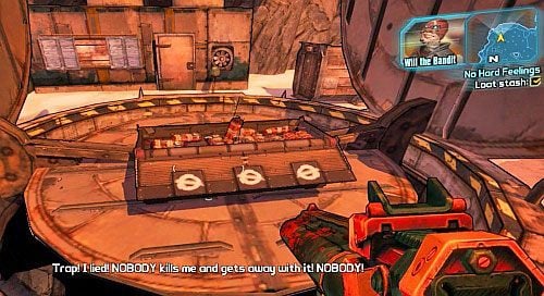 Po odsłuchaniu nagrania udaj się do skrzyni [2] - No Hard Feelings | Misje poboczne - Tundra Express | Borderlands 2 - Borderlands 2 - poradnik do gry