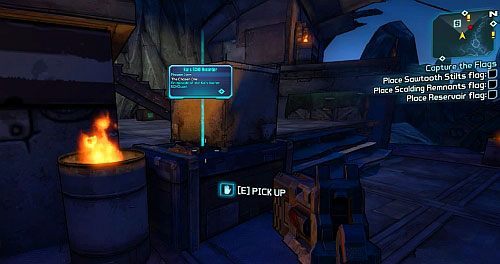 Idź do sklepu Marcusa [1], od którego otrzymasz zadanie, odnalezienie jego dłużnika - The Chosen One | Misje poboczne - Sanctuary 3 | Borderlands 2 - Borderlands 2 - poradnik do gry