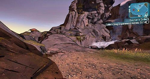 Po rozmowie z Rolandem [1], skorzystaj z Fast Travel, by przenieść się do The Highlands Hyperion Bridge - Wildlife Preservation | Zadania główne w Borderlands 2 - Borderlands 2 - poradnik do gry