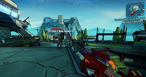 Po rozmowie z Rolandem [1], przenieś się do The Highlands Hyperion Bridge - The Man Who Would Be Jack | Zadania główne w Borderlands 2 - Borderlands 2 - poradnik do gry