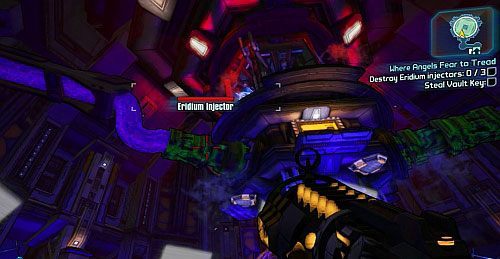 Kiedy zniszczysz robota, będziesz mógł skorzystać z przejścia, na niższym piętrze - Where Angels Fear to Tread part 1, 2 | Zadania główne w Borderlands 2 - Borderlands 2 - poradnik do gry