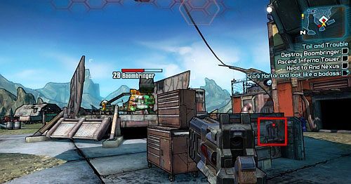 Idź do przejścia oznaczonego numerem [8] - Toil and Trouble | Zadania główne w Borderlands 2 - Borderlands 2 - poradnik do gry
