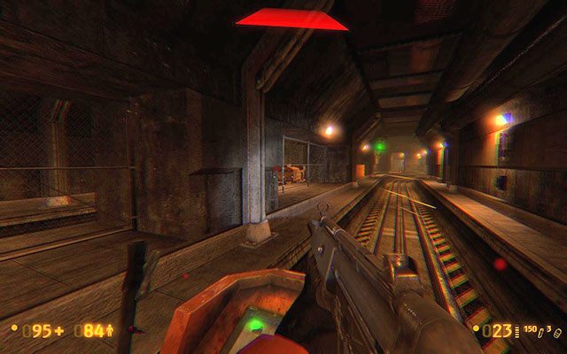 Natrafisz na kolejną drezynę - wsiądź na nią i jedź przed siebie - On a Rail - 3... 2... 1... Start! | On a Rail | Black Mesa - Black Mesa - poradnik do gry