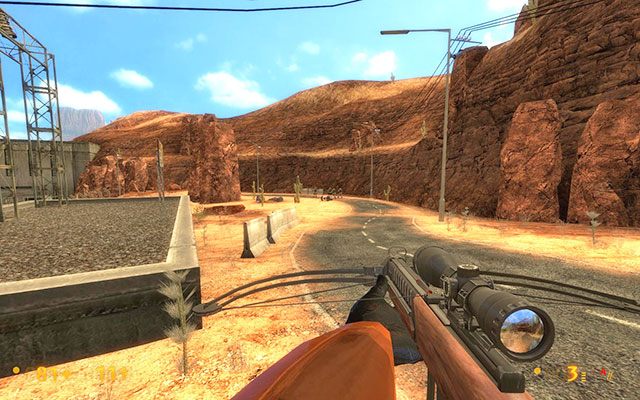 W oddali powinieneś dostrzec patrol składający się z kilku żołnierzy - Surface Tension - Na tamie | Surface Tension | Black Mesa - Black Mesa - poradnik do gry