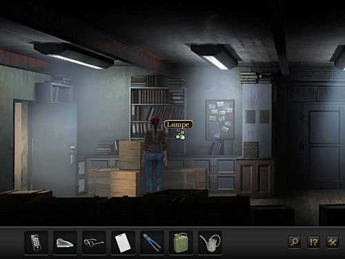 Wejdź zatem ponownie do środka - Rozwiąż problem oświetlenia w archiwum | Rozdział 4 - San Francisco, USA - Secret Files 3: The Archimedes Code - poradnik do gry