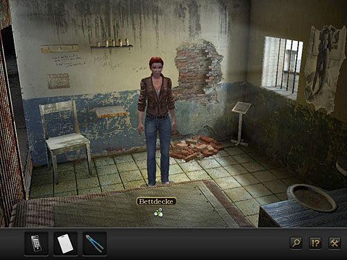 Przede wszystkim musisz usunąć kraty z okna - Przedostań się do sąsiedniego budynku | Rozdział 5 - Alcatraz, USA - Secret Files 3: The Archimedes Code - poradnik do gry