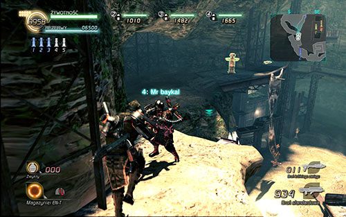 Biegnij korytarzem dalej - powinieneś dotrzeć do generatora numer 2 - Rozdział 1 - Sektor 3 | Epizod 1 | Lost Planet 2 - Lost Planet 2 - poradnik do gry