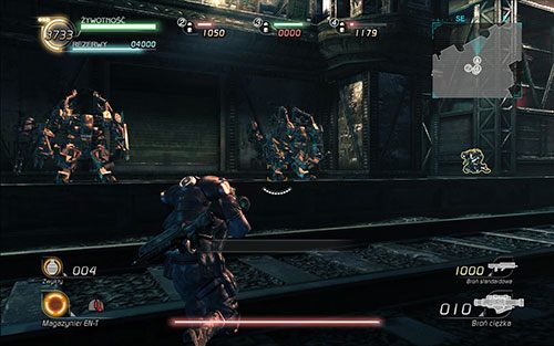 Przede wszystkim, warto wyposażyć się w broń ciężka - najlepiej jak najwięcej broni ciężkiej - Rozdział 3 - BOSS | Epizod 2 | Lost Planet 2 - Lost Planet 2 - poradnik do gry