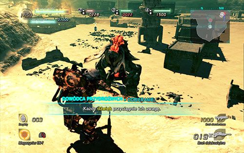 Akridy te posiadają dwa czułe punkty - jeden na ich głowie, drugi zaś na brzuchu - Rozdział 2 - BOSS | Epizod 3 | Lost Planet 2 - Lost Planet 2 - poradnik do gry