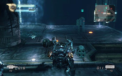 Kiedy znajdziesz czwarty terminal nieopodal powinieneś zlokalizować również terminal z kontrolkami skrzydła - Rozdział 5 - Sektor 2 | Epizod 4 | Lost Planet 2 - Lost Planet 2 - poradnik do gry