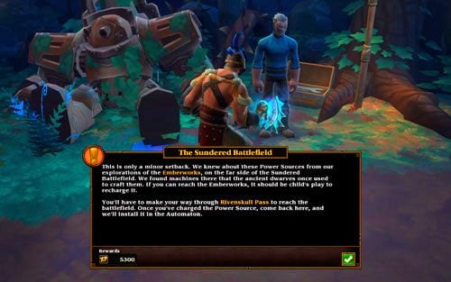 Region: Imperial Camp, Rivenskull Gorge, Sundered Battlefield - The Sundered Battlefield | Zadania główne w Torchlight II - Akt III - Torchlight 2 - poradnik do gry