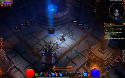 Kiedy pokonasz wroga, zadanie zostanie zaliczone - Groms Arena | Zadania poboczne w Torchlight II - Akt III - Torchlight 2 - poradnik do gry
