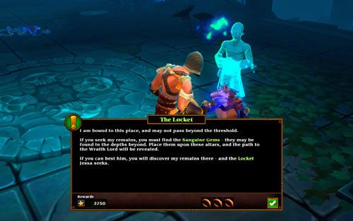 Region: Rotting Crypt - The Locked | Zadania poboczne w Torchlight II - Akt III - Torchlight 2 - poradnik do gry