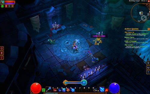 Pewną ciekawostką jest to, że nie musisz stawać w szranki z nieumarłym liszem - to nie on jest celem tego zadania - The Locked | Zadania poboczne w Torchlight II - Akt III - Torchlight 2 - poradnik do gry