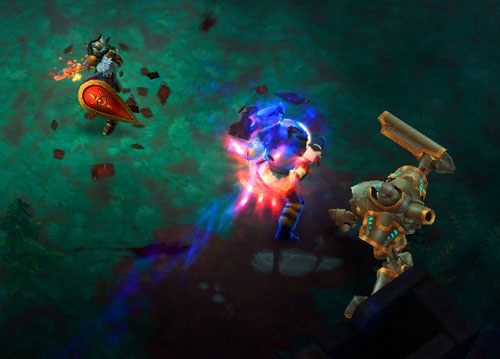 Opis: droid przywoływany przez bohatera stanowi całkiem potężne wsparcie - zadaje całkiem duże obrażenia, sam wyszukuje cele do ataku i jest bardzo odporny na ciosy - Torchlight 2: Engineer - Construction Skills - Torchlight 2 - poradnik do gry