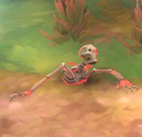 Skeletal Torso - Path of the Honored Death | Przeciwnicy w Torchlight II - Akt I - Torchlight 2 - poradnik do gry