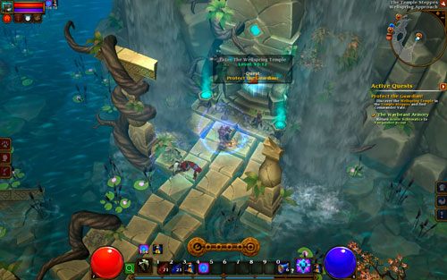 Przedrzyj się do kolejnego rejonu, eliminując wszystkie bestie i nieumarłych - Protect the Guardian! | Zadania główne w Torchlight II - Akt I - Torchlight 2 - poradnik do gry