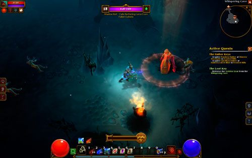 Walka z championem może przebiegać w dwójnasób - The Lost Key | Zadania poboczne w Torchlight II - Akt I - Torchlight 2 - poradnik do gry