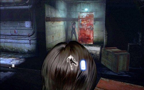 Idąc ściekami cały czas prosto, dotrzesz do zrujnowanych czerwonych drzwi - 1 - Tunele metra | Kampania Leona | Solucja Resident Evil 6 - Resident Evil 6 - poradnik do gry
