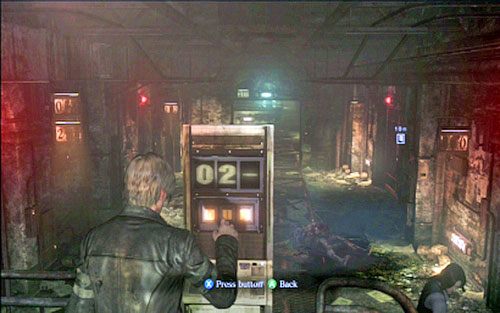 Kawałek dalej stoi drugi komputer, który wymaga kodu 021 - 2 - Tajne laboratorium | Kampania Leona | Solucja Resident Evil 6 - Resident Evil 6 - poradnik do gry