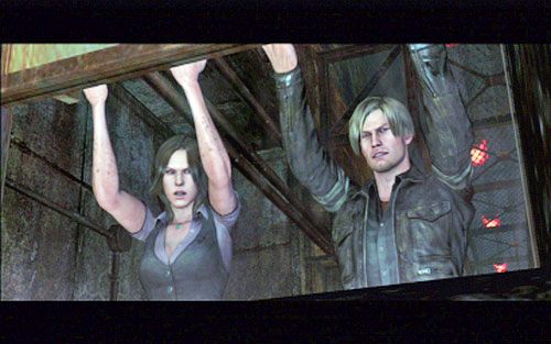W nowym pomieszczeniu pojawi się sporo przeciwników, ale staraj się nie walczyć zbyt długo tylko biec przed siebie - 2 - Tajne laboratorium | Kampania Leona | Solucja Resident Evil 6 - Resident Evil 6 - poradnik do gry