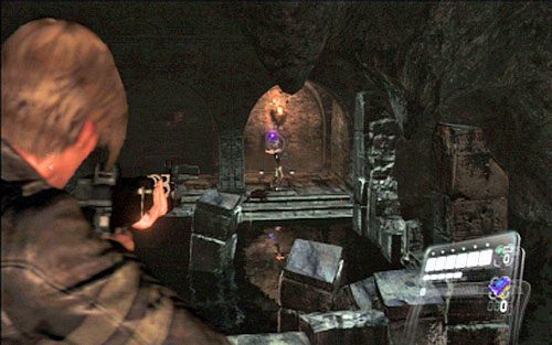 Po drugiej stronie wrót zostaniesz rozdzielony ze swoją towarzyszką - 3 - Katakumby | Kampania Leona | Solucja Resident Evil 6 - Resident Evil 6 - poradnik do gry