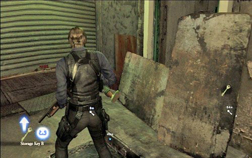 Teraz skieruj się z powrotem do początku etapu - 4 - Opuszczony targ | Kampania Leona | Solucja Resident Evil 6 - Resident Evil 6 - poradnik do gry