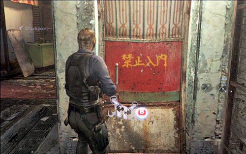 Za nimi idź cały czas prosto, aż do kolejnych wrót - 4 - Opuszczony targ | Kampania Leona | Solucja Resident Evil 6 - Resident Evil 6 - poradnik do gry
