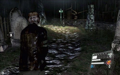 Gdy znajdziesz się na zewnątrz, wejdź na teren cmentarza - 2 - Cmentarz | Kampania Leona | Solucja Resident Evil 6 - Resident Evil 6 - poradnik do gry