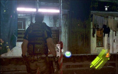 Pokonaj ich szybko, a następnie wejdź na drabinę z lewej - 1 - Strzelanina na dachu | Kampania Chrisa | Solucja Resident Evil 6 - Resident Evil 6 - poradnik do gry