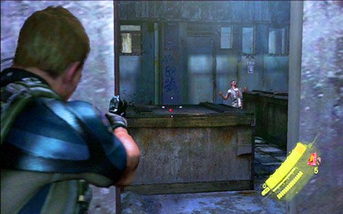 Zabij szybko wszystkie bestię, a następnie wejdź do wnętrze budynku - 3 - Miejskie ulice | Kampania Chrisa | Solucja Resident Evil 6 - Resident Evil 6 - poradnik do gry