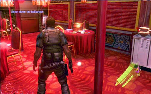 Amunicję znajdziesz w pobliskich pokojach - 3 - Nabrzeże | Kampania Chrisa | Solucja Resident Evil 6 - Resident Evil 6 - poradnik do gry