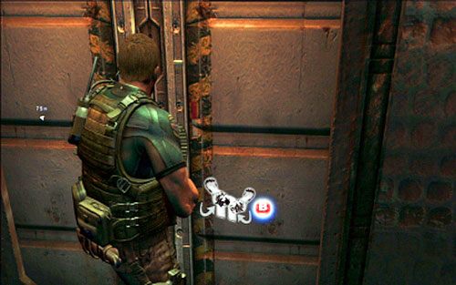 Gdy już odpoczniesz, przejdź przez kolejne drzwi i ponownie uciekaj przed B - 5 - Finałowe starcie | Kampania Chrisa | Solucja Resident Evil 6 - Resident Evil 6 - poradnik do gry