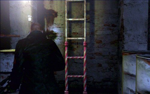 Na końcu znajdziesz drabinę, dzięki której będziesz mógł wyjść na powierzchnię - 1 - Spotkanie z Ustankiem | Kampania Jakea | Solucja Resident Evil 6 - Resident Evil 6 - poradnik do gry