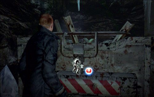 Przesuń potem stojący z lewej wagonik i obejrzyj cutscenkę - 2 - Mroźna jaskinia | Kampania Jakea | Solucja Resident Evil 6 - Resident Evil 6 - poradnik do gry
