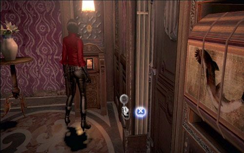 Przekręć w tym celu mechanizmy umieszczone w rogach pomieszczenia - 1 - Apartament; Wieżyczki | Kampania Ady Wong | Solucja Resident Evil 6 - Resident Evil 6 - poradnik do gry