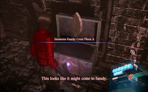 Zniszcz go szybkim strzałem, a następnie wyciągnij ukryty wewnątrz pudła fragment artefaktu - 2 - Pierwszy fragment klucza - Kampania Ady Wong - Resident Evil 6 - poradnik do gry